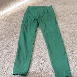 Wilo The Label Green Ribbed Leggings Medium Activewear